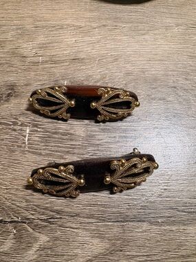 2 1/2 Inch French Acetate Hair Clip: Colorful Ponytail Barrette